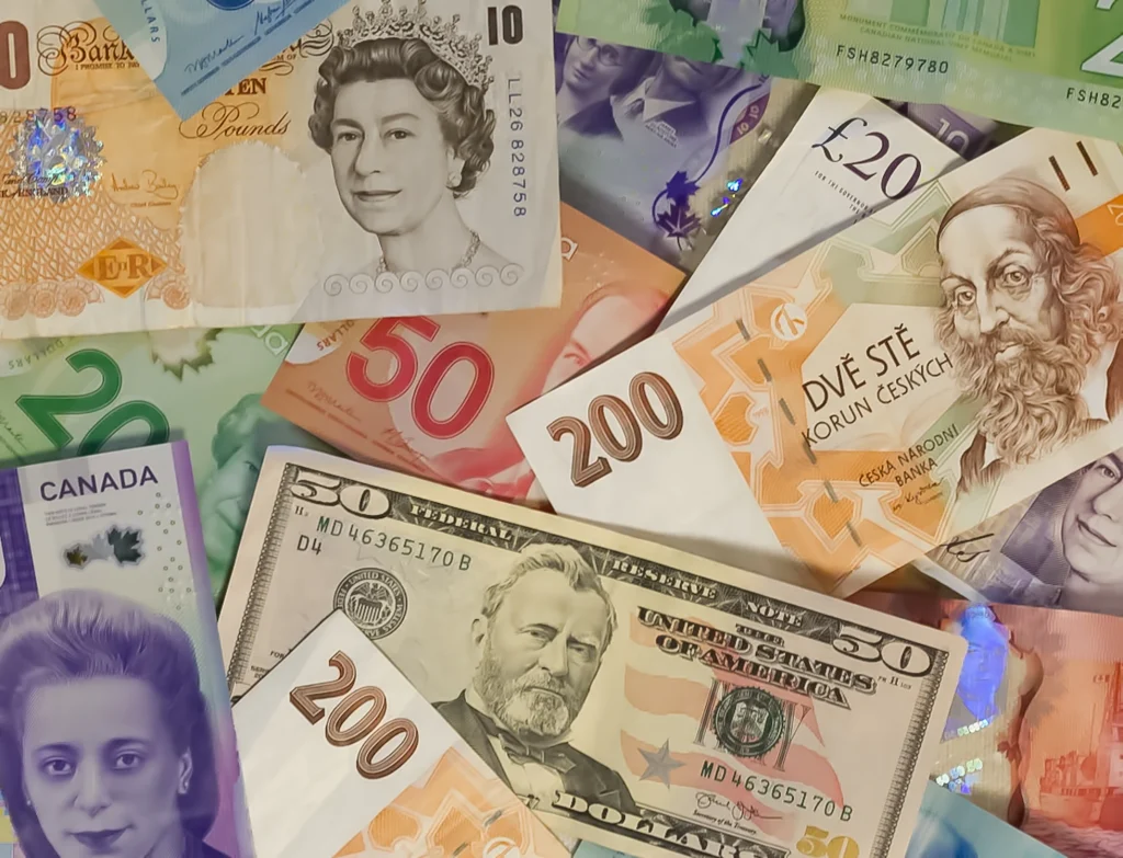Monnaie Taïwan - Plusieurs devises