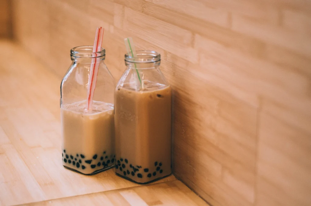Boisson Bubble Tea avec billes de Tapioca