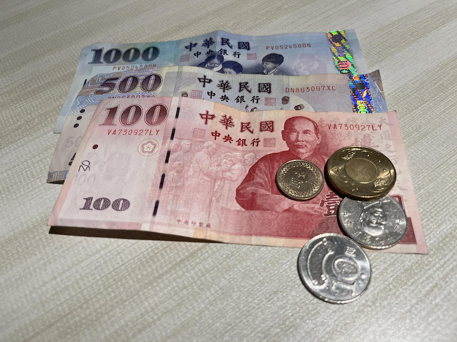 Monnaie à Taïwan