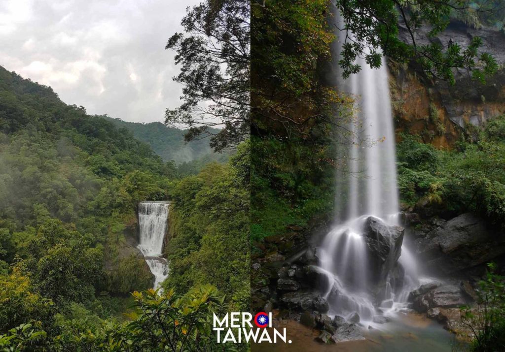 Cascades Sandiaoling à Taïwan
