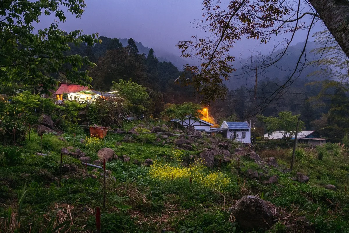 Dormir à Fenqihu, Alishan
